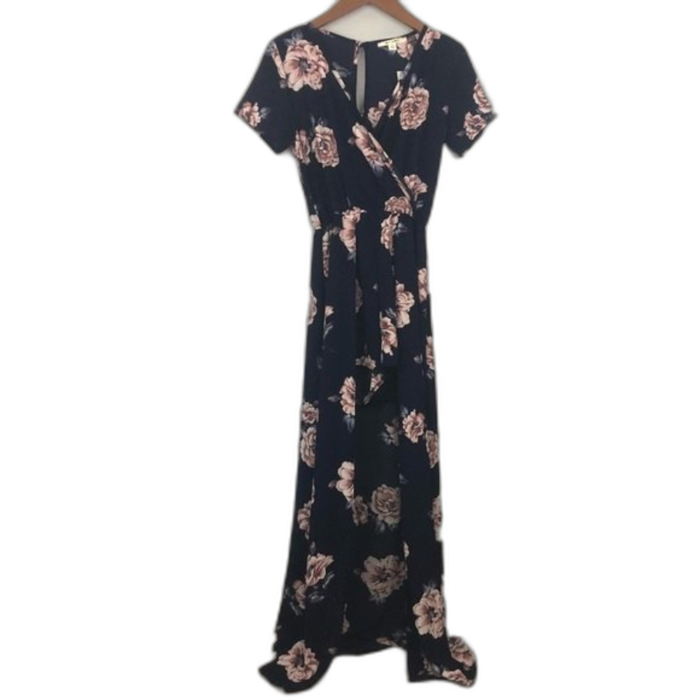 Miami Francesca's Floral Hi-Low Playsuit NWT Size Small Summer Vacation Chic